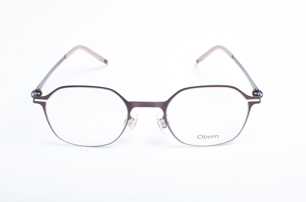 [Obron] Plume-1104 C21_ Premium Fashion Eyewear, All Beta Titanium Frame, Comfortable Hinge Patent, No Welding, Superlight _ Made in KOREA